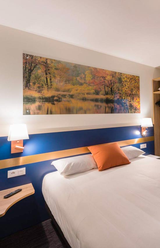 Chambre, Hôtel Athena Spa à Strasbourg